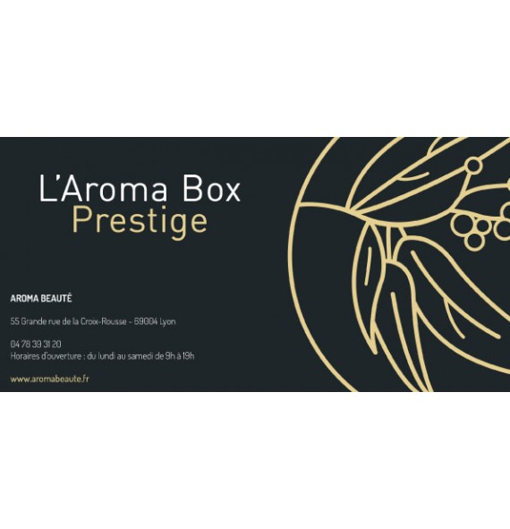 Chèque cadeau aroma box...