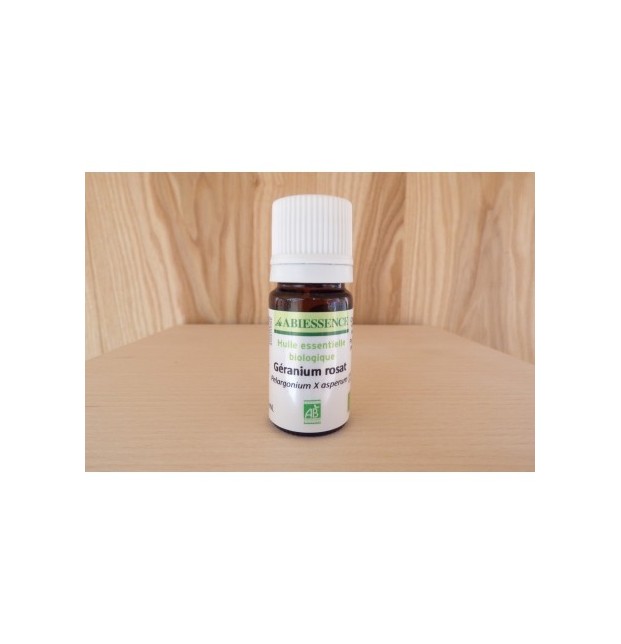 Huile essentielle de Géranium Rosat 10 ml - Aromathérapie de qualité
