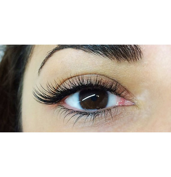 Extension de cils pose...