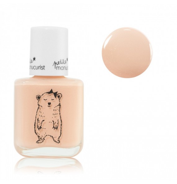 Petite MANUCURIST - Vernis à l'eau Enfant ROSIE la Lapine rose pailleté