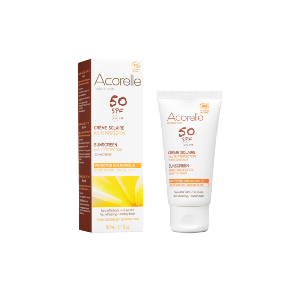 Crème solaire visage SPF 50...