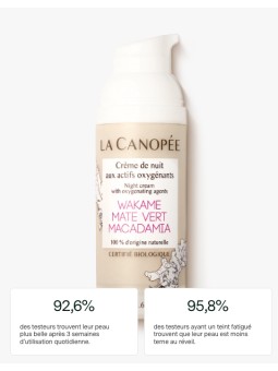 Crème de nuit aux actifs...