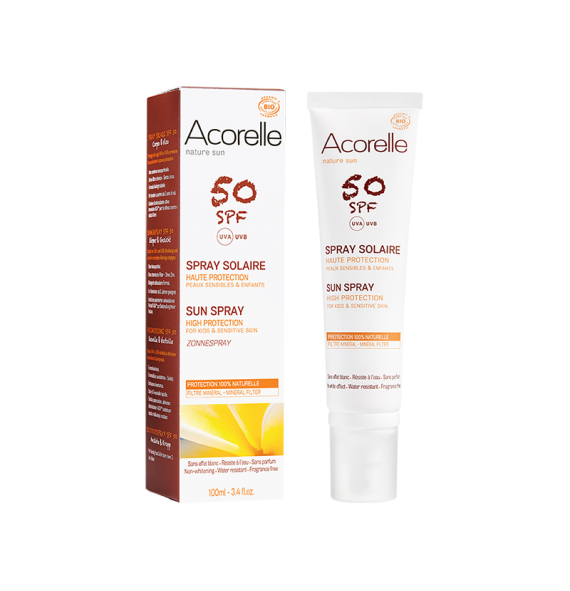 Spray solaire SPF 50 100ml...