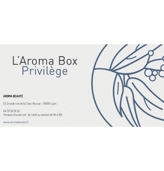 Chèque cadeau Aroma box...