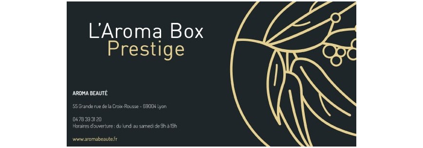 Chèques cadeaux Aroma box - Aroma Beauté Institut Lyon 4